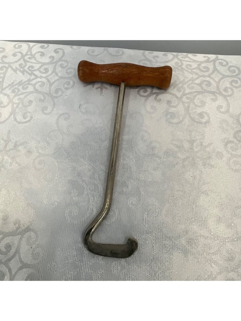 Equestrian Boot Pull, Bale Hook Wood Handle